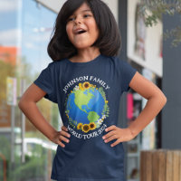 Aangepaste World Tour Earth Zonnebloemen Kinder re