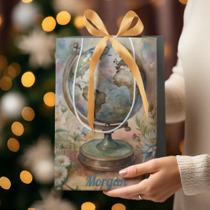 Aangepaste  World Travel Art Medium Cadeauzakje