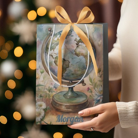 Aangepaste  World Travel Art Medium Cadeauzakje