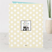 Aangepaste worsthond dachshond Valentijnsdag kaart (Achterkant)