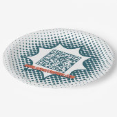 Aangepaste WWWW voor speciale reinigingsservice Papieren Bordje (Gekanteld)