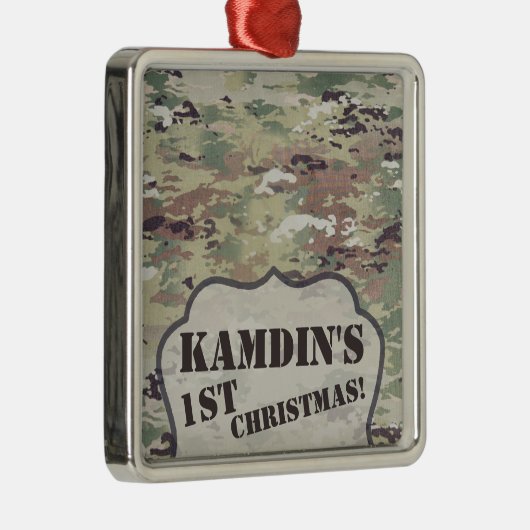 Aangepaste XMAS Ornament Army OCP Camo Uniform (Rechts)