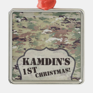 Aangepaste XMAS Ornament Army OCP Camo Uniform