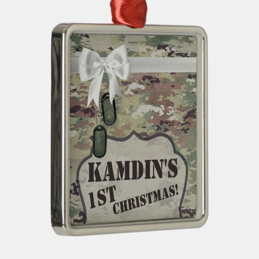 Aangepaste XMAS Ornament Army OCP Camo Uniform (Rechts)