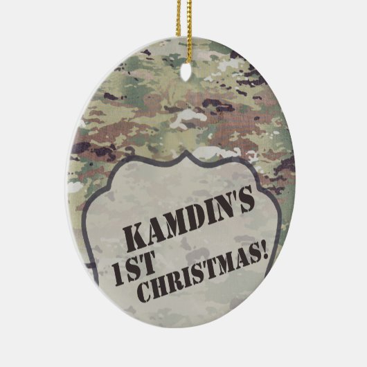 Aangepaste XMAS Ornament Army OCP Camo Uniform (Rechts)
