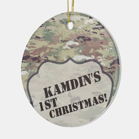 Aangepaste XMAS Ornament Army OCP Camo Uniform (Links)