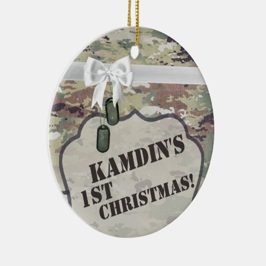 Aangepaste XMAS Ornament Army OCP Camo Uniform (Rechts)
