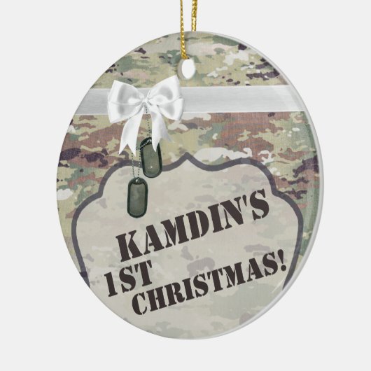 Aangepaste XMAS Ornament Army OCP Camo Uniform (Links)
