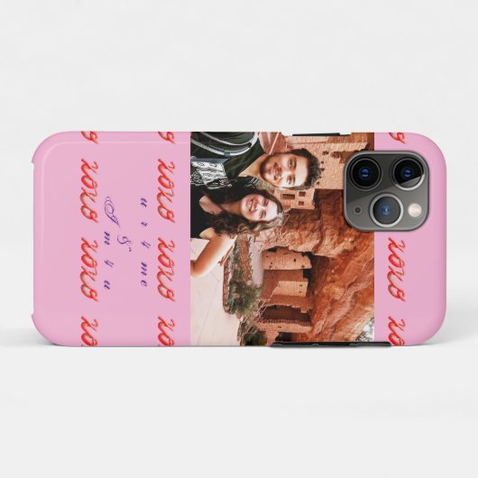 Aangepaste XOXO-foto Case-Mate iPhone Case (Achterkant (horizontaal))