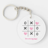 Aangepaste xoxo harten Sleutelhanger (Voorkant)