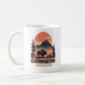 Aangepaste Yellowstone National Park Camping Koffiemok (Links)