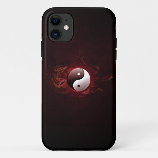 Aangepaste Yin Yang iPhone 5 hoesje (Achterkant)