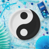 Aangepaste Yin Yang Papieren Bordje (Feest)