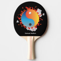 Aangepaste Ying Yang, Zen Taoïsme Symbool, Man Vro