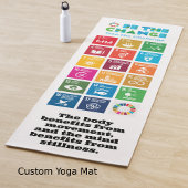Aangepaste Yoga Mat Gepersonaliseerd - Yoga Docent