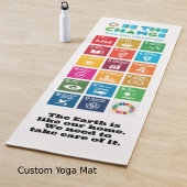 Aangepaste Yoga Mat Gepersonaliseerd - Yoga Docent