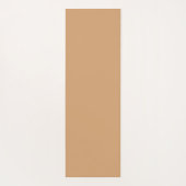 Aangepaste Yoga Mat – Warm Zand Minimal Design (Achterkant)