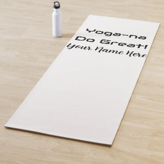 Aangepaste Yoga-na Doe Groot Inspirerend Yogamat