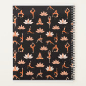 Aangepaste Yoga Planner met Lotus Design (Achterkant)