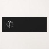 Aangepaste Yoga Studio Business logo website Eenvo Yogamat (Voorkant (horizontaal))