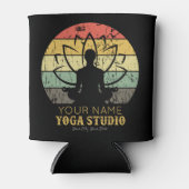 Aangepaste Yoga Studio Fitness Instructor Guru Blikjeskoeler (Voorkant)