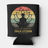 Aangepaste Yoga Studio Fitness Instructor Guru Blikjeskoeler (Achterkant)