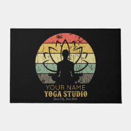 Aangepaste Yoga Studio Fitness Instructor Guru Deurmat