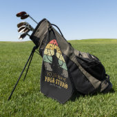 Aangepaste Yoga Studio Fitness Instructor Guru Golfhanddoek (Groen)