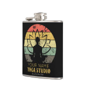 Aangepaste Yoga Studio Fitness Instructor Guru Heupfles (Links)