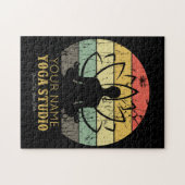 Aangepaste Yoga Studio Fitness Instructor Guru Legpuzzel (Horizontaal)