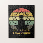 Aangepaste Yoga Studio Fitness Instructor Guru Legpuzzel (Verticaal)