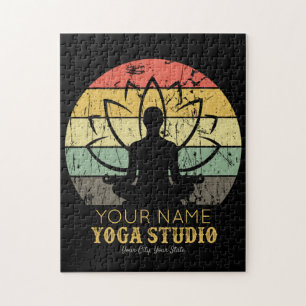 Aangepaste Yoga Studio Fitness Instructor Guru Legpuzzel