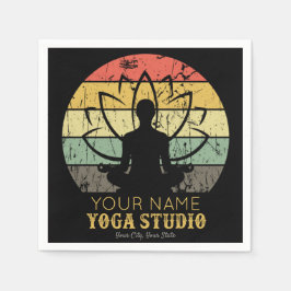 Aangepaste Yoga Studio Fitness Instructor Guru Servet