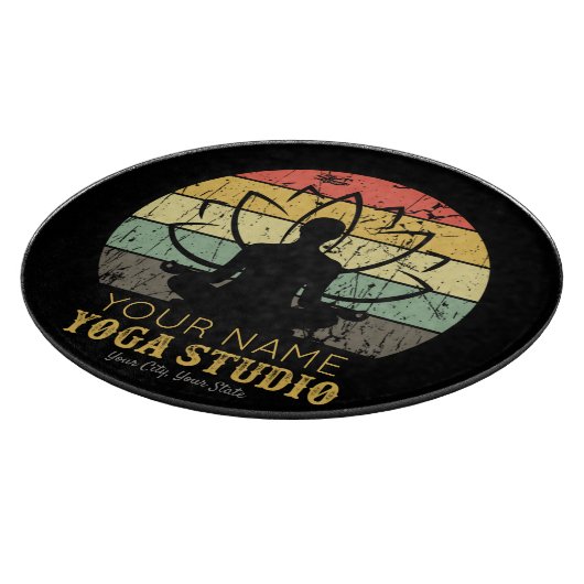 Aangepaste Yoga Studio Fitness Instructor Guru Snijplank (Hoek)