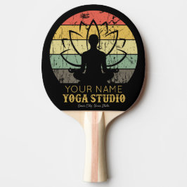 Aangepaste Yoga Studio Fitness Instructor Guru Tafeltennisbatje
