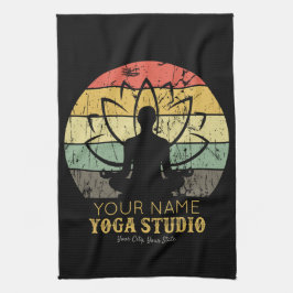 Aangepaste Yoga Studio Fitness Instructor Guru Theedoek