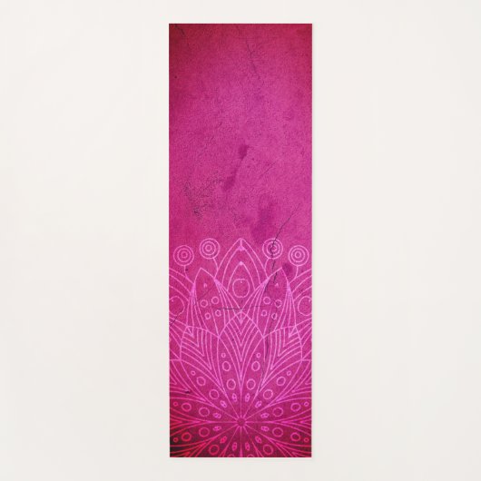 Aangepaste yogamat mandala (Voorkant)