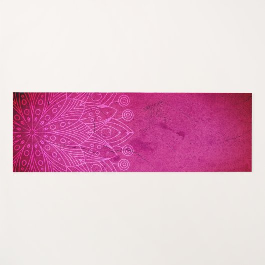 Aangepaste yogamat mandala (Voorkant (horizontaal))