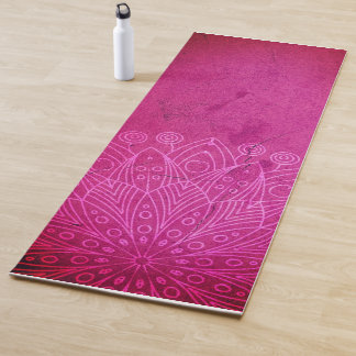 Aangepaste yogamat mandala