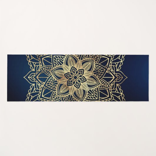 Aangepaste yogamat mandala (Voorkant (horizontaal))