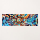 Aangepaste yogamat mandala (Voorkant (horizontaal))