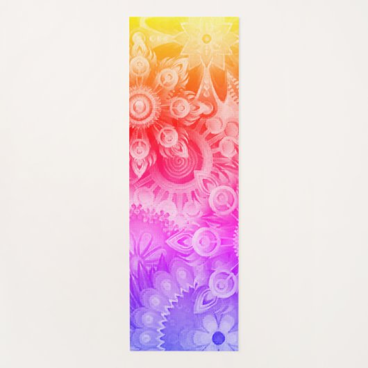 Aangepaste yogamat mandala (Voorkant)