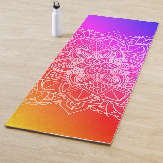 Aangepaste yogamat mandala (In situ)