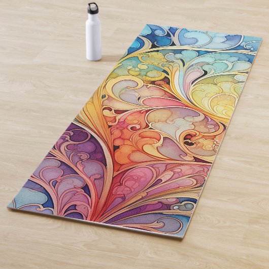 Aangepaste yogamatten met Design Yogamat (In situ)