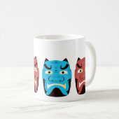 Aangepaste Yokai Oni (Japanse Demon) Mok (Voorkant rechts)