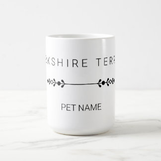 Aangepaste Yorkie Naam Mok - Minimalistische Yorks