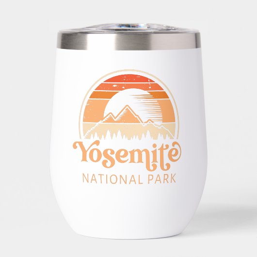 Aangepaste Yosemite National Park California Retro (Voorkant)
