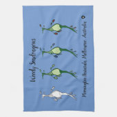 Aangepaste, zachte keukenhanddoeken voor Seadragon (Verticaal)