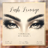 Aangepaste zachte neutrale beige gouden luxe wimpe raamsticker (Vel 2)