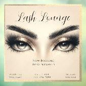 Aangepaste zachte neutrale beige gouden luxe wimpe raamsticker (Vel 3)